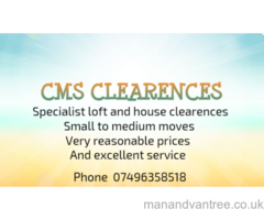 CMS CLEARENCES Southampton small moves items such as beds sofa fridge