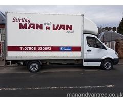 Stirling man with a van offer a fast friendly and very reliable man and van service