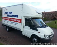 Man And Van Eastbourne large luton van with a ttail lift and 1-3 man teams available. Call today.