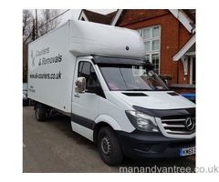 Man and van luton van tail lift removals Redhill Reigate DORKING based