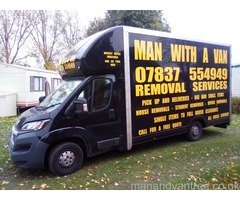 Clacton man and van - One Man with a van in Clacton, Essex