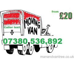 Man with a Van Birmingham removals AVAILABLE  in short notice