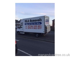 Removals man and van for hire , house removals and clearance at very reasnable prices