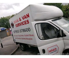 Reliable Man and van Sheffield 2 men available