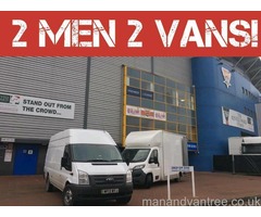 MAN AND JUMBO VAN REMOVALS DELIVERY AND COLLECTION SERVICE STUDENT VAN HIRE AND MOVES