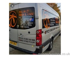 Man and van Horsham uk europe removals fully insured flats house single items