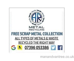 SCRAP METAL/WASTE CLEARANCE•FREE SCRAP METAL COLLECTION• RUBBISH REMOVAL•WE BUY NON-FERROUS METALS