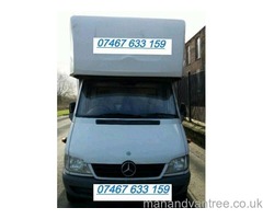 Hire Big Luton Tail-Lift Van with Man Removals, Deliveries, Haulage