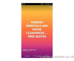 RUBBISH REMOVALS / HOUSE CLEARANCES WIRRAL, BIRKENHEAD, WALLASEY