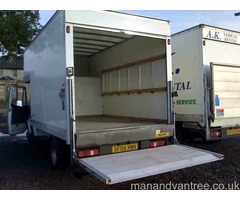 Man and Large Box Van Cheap Removals moves Single Furniture Deliveries Courier Hire