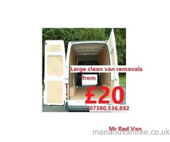 Man with a van Cannock low cost removals service