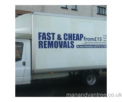 Man with van 3 men team price from £15 Glasgow