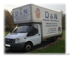 SHORT NOTICE HOUSE REMOVALS ** MAN WITH A VAN HIRE ** COLLECTION OR DELIVERY