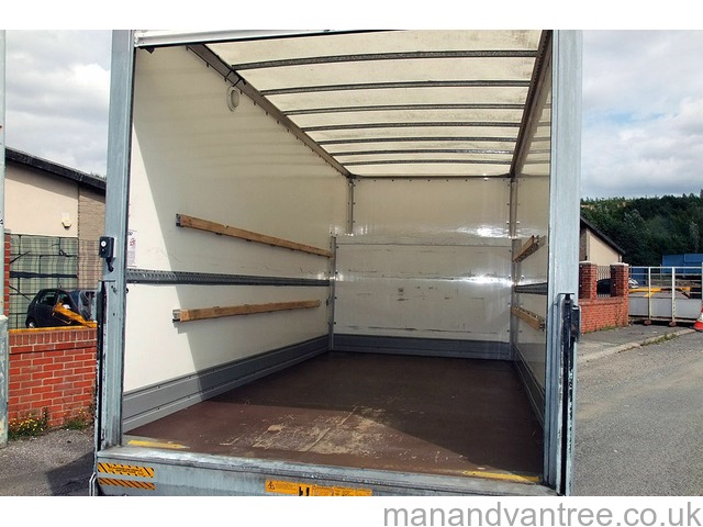 tail lift van hire near me