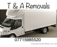 Man and van hire delivery and removal services cheap furniture 24/7 local Ashby de la zouch