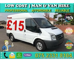 CHEAP MAN & VAN HIRE HOUSE/OFFICE REMOVALS HOME MOVERS & BIKE RECOVERY