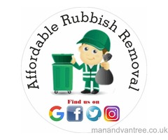 Affordable rubbish removal / waste clearance Bristol cheaper than skips and others