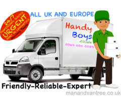 MAN & VAN HOUSE OFFICE ANY REMOVALS DELIVERY TRANSPORT MOVING DUMP WASTE