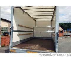 6am-11pm LUTON VAN TAIL LIFT HIRE man and van furniture house office european overseas move from uk