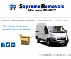 Cheap and the highest standard man and van hire and removal services