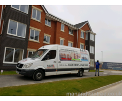 Removals company man and van Peterborough