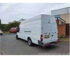 MAN & VAN services from 20 pounds NO STAIRS FEE, clean carpeted van