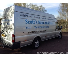 Scott’s man and van based in Rotherham and covering Doncaster, Barnsley, Sheffield