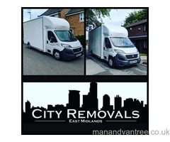 House removals Nottingham Man with van hire Man with van services National & International