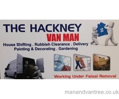 Cheapest man with a van –removal service in hackney from £15/hour