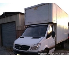 Removals: 2 man Full house removals and clearances large clean van