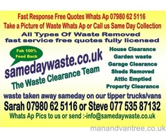 House clearance Bridgend Cardiff and all areas of south wales, waste disposal, rubbish removal