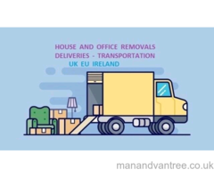 Man and Van House Office Moving Rubbish Removals Furniture Delivery