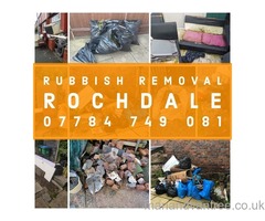 ROCHDALE MAN & VAN RUBBISH WASTE REMOVAL SERVICE, HOUSE, OFFICE, GARDEN, GARAGE