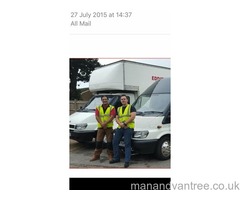 Eds man & van 15years experience, friendly reliable-tried le rest move with the best