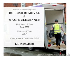 Household/Commercial Rubbish Removal *Any-Service* from £150 London and Surrounding Areas