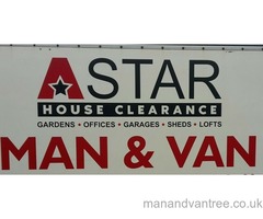 MAN & VAN £30 PH MINIMUM 2-HOUR CHARGE​