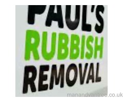 Paul’s rubbish removals Manchester