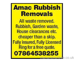 Rubbish removals Sheffield