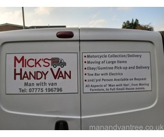 Micks HandyVan, Man with Van Service