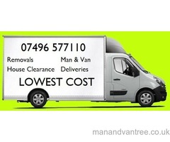 Removals House, flat, office, Man & Van, International