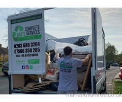 CHEAP RUBBISH REMOVAL NORTH WEST LONDON - CHEAPER THAN A SKIP - NO PERMITS NEEDED