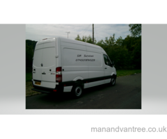 Man and Van in Halifax, West Yorkshire, MWB van, local and national