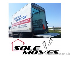 Man and van Brighton large Luton van with tail lift call for for free quote