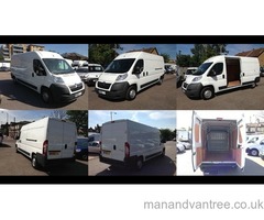 24-7 Man and Van House Moving Piano Delivery Hire Removal LONG WHEEL BASE Van