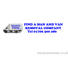 Find A  Man and Van Removals Company Near Me in Haslingden Lancashire