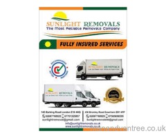 Sunlight Removals ltd,Man and Van,we Move anything anytime anywhere