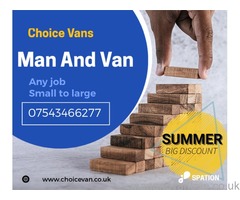 MAN AND VAN SERVICE - REMOVAL SERVICE - MOVING FIRM