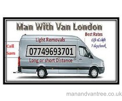 London Man with Van - Removal and Courier Services | UK and European | Long/Short Distance