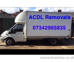 ACDL Removals&Deliveries - Man with van/house removals