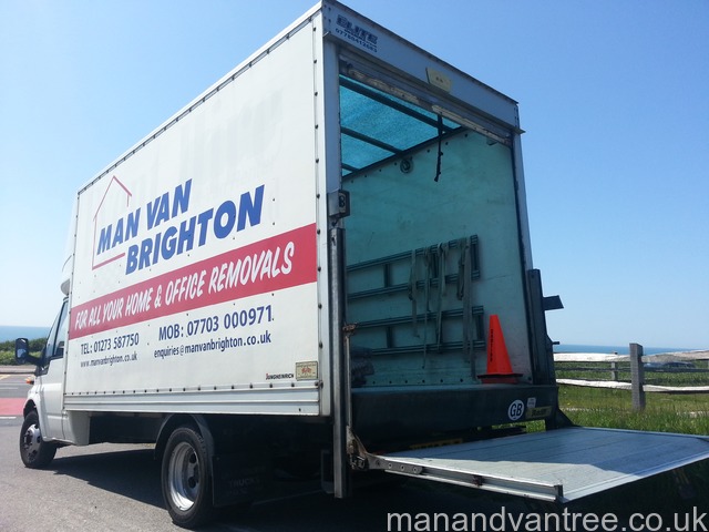 Man And Van Brighton Man and van Removals Brighton using large Luton